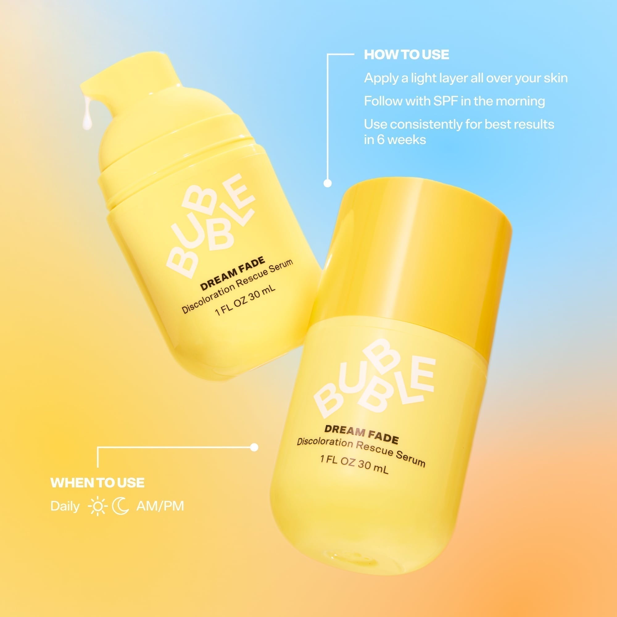Bubble Skincare Dream Fade